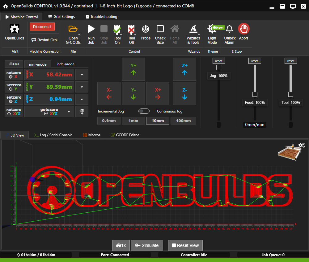OpenBuilds CONTROL screenshot
